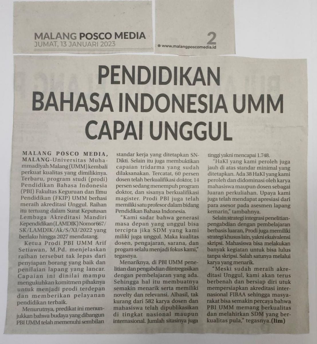 Universitas Muhammadiyah Malang | dari Muhammadiyah untuk Bangsa